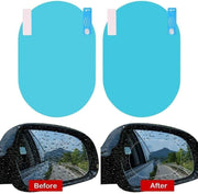 HD Nano Waterproof Anti-Fog Car Mirror RainGuard - 2 Pieces