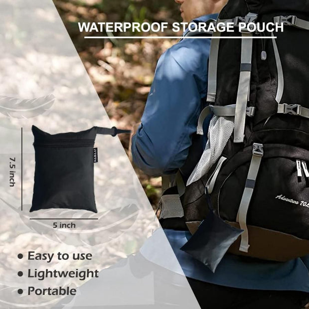 Waterproof Black Cover with Pouch