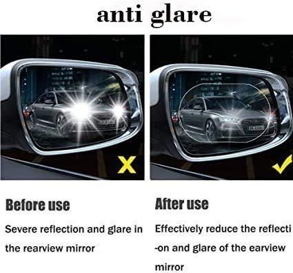 HD Nano Waterproof Anti-Fog Car Mirror RainGuard - 2 Pieces