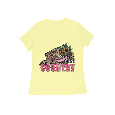 gone country womens tshirt