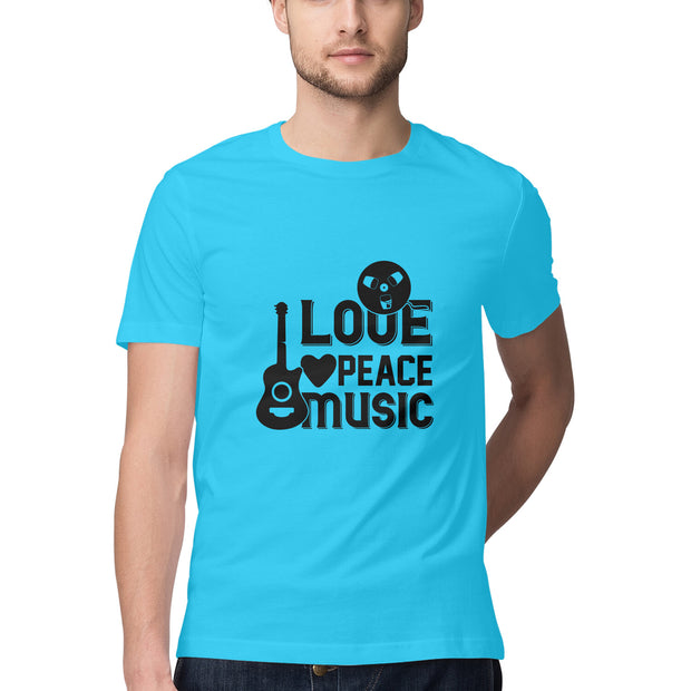 "Love Peace Music" Men's Tee