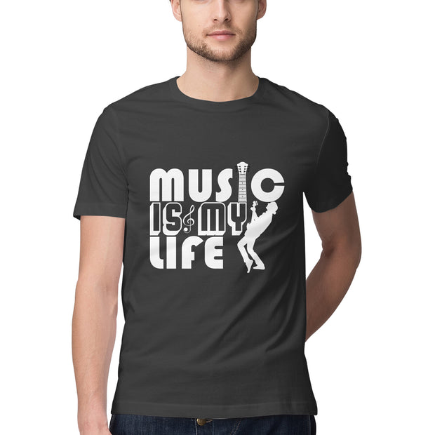 "Music Is My Life" Statement Men's Tee