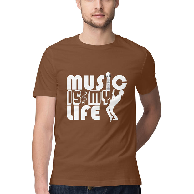 "Music Is My Life" Statement Men's Tee