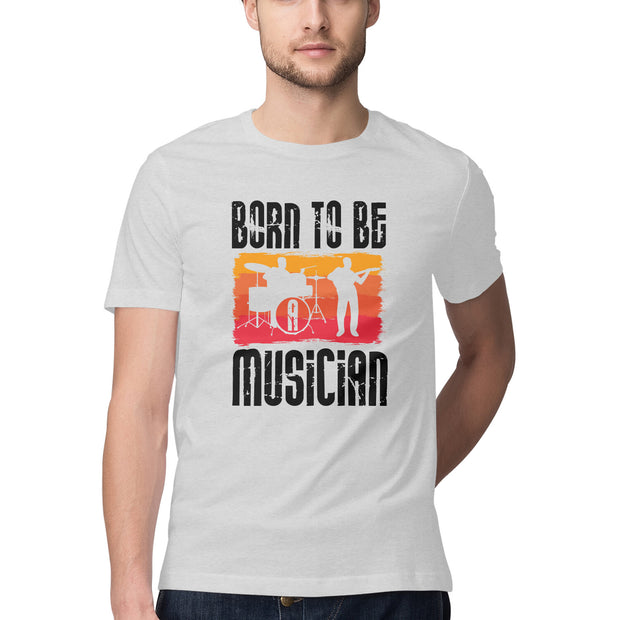 "Born to Be Musician" Men'sTee