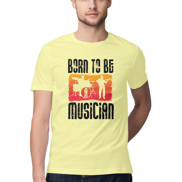 "Born to Be Musician" Men'sTee